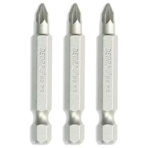 Skruvgriežu uzgalu komplekts Pozidriv PZ1/2/3x50mm, blisteris (18A07S03)