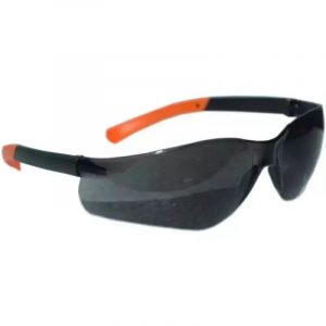 Aizsargbrilles, polikarbonats, UV filtrs, tumšas, CE (BH1052)
