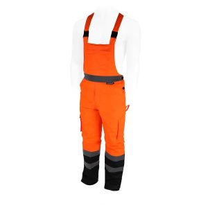 Atstarojošas siltinatas bikses ar lencem izmers S,oranža (BH80SO2-S)