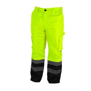 Atstarojošas siltinatas bikses izmers S, dzeltena (BH80SP1-S)
