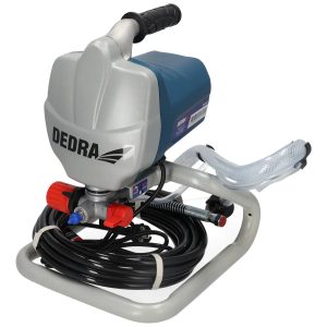 Hidrodinamiska (bezgaisa) krasošanas iekarta 650 W, ražigums 1 l/min, šlutene 7,5 m, pistole 517 (DED7421)