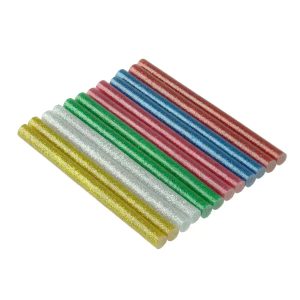 Universala karsta lime, dažadas krasas ar spidumiem:
zelta x 2, sudraba x 2, sarkana x 2, zala x 2, zila x 2, roza x 2,
12 gab., diam. 7–8 mm, garums 100 mm (DED7579)