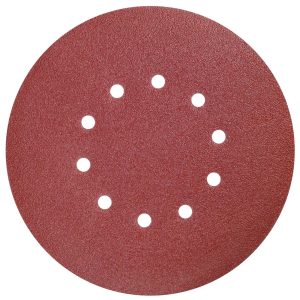Slipešanas diski 225 mm, papirs ar biez. 240, AR CAURUMIEM, priekš  #A142220, 5 gab. (DED7749B6)