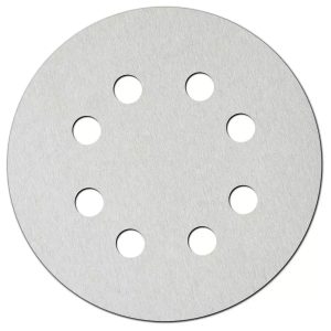 Abrazivie diski balti 180 mm, gradacija 180, Velcro, 5 gab. (DED7764W5)