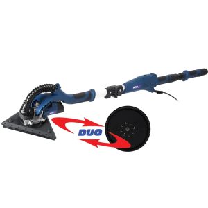 Slipmašina gipša apmetumiem ar parvadu 710 W (DED7758)