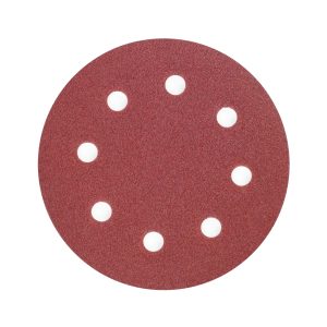Slipešanas diski 180 mm, papirs ar biez. 80, AR CAURUMIEM, priekš DED7764, 5 gab. (DED77642)