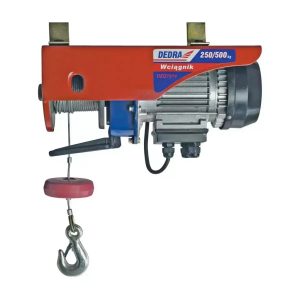 Elektriska vinča 550W, celtspeja 250 kg/6 m; 125 kg/12 m (DED7911)