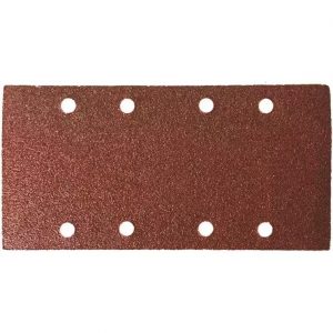 Slippapira paliktni ar caurumiem, 5 gab., gradacija 80#, mikroaku stiprinajums (Velcro), 92 x 182 mm (DED79432)