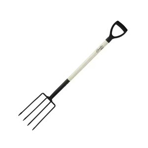 Rakšanas dakšas, koka spals,D-veida formas plastmasas rokturis 120cm (80C017)