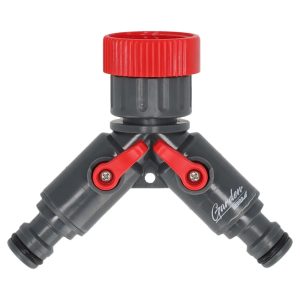 Krana pieslegums dubults 3/4"-1", lapa (80N002K)