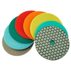 Pulešanas disks biez.3000dimants, diam.125mm, sausais darbs (H12H3000)