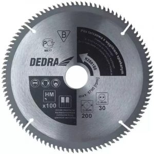 250x100x30 krasaino metalu griešanai (H250100)