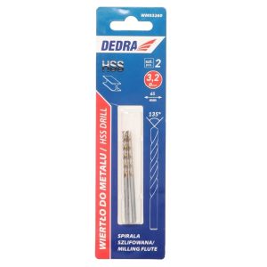Urbis metalam, 2 gab., HSS, DIN338, 2,5x57mm (WM02557)