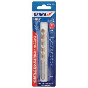 Urbis metalam, 1 gab., HSS, DIN338, 7,0x109mm (WM07010)