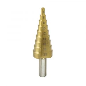 Pakapjveida konusa urbis 4-20mm, HSS, TiN (WMST0420)