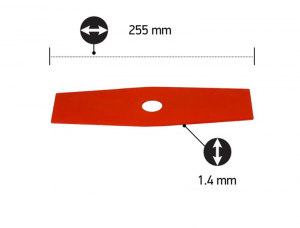 2 -zobu zāles asmens 255 (20mm/25.4mm)
