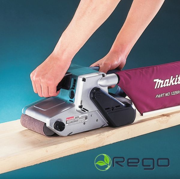 9404J-1.jpg Makita 9404J lentas slīpmašīna 1010W, 100x610mm, reg. ātrums