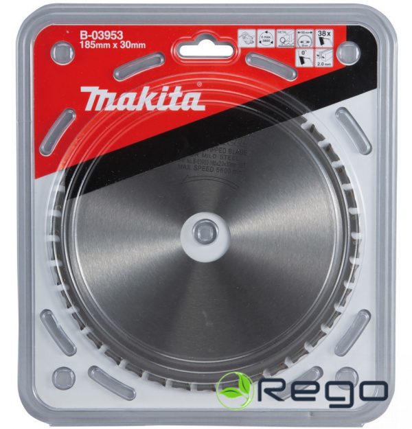 B-03953-1.jpg Makita Zāģripa SPECIALIZED 185X2X30mm 0° T38 T.C.T. (B-03953)