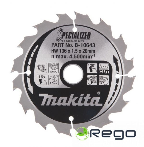 B-10643.jpg Makita zāģripa HM 136x20x1,5mm (B-10643)