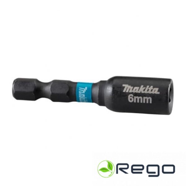 Makita Patrona 1/4" 6X50mm (Ar magnētu) IMPACT BLACK (B-66824)