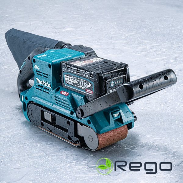 BS001GZ-4.jpg Makita BS001GZ Lentas slīpmašīna 76 x 533 mm. XGT, 40V, tikai korpuss