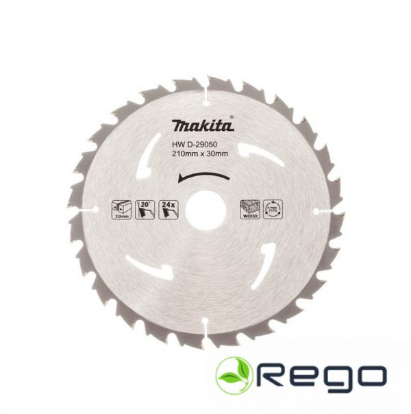 D-29050.jpg Makita zāģripa 210x30mm 2.3mm 24T (D-29050)