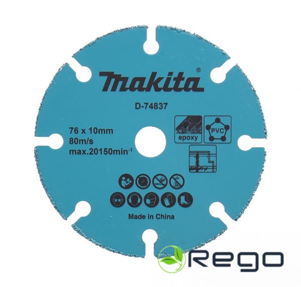 Makita Volframa Karbīda multi materiālu griezripa 76MM (D-74837)