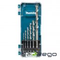 Makita HSS-G Metāla urbju komplekts 6gab 2,3,4,5,6,8mm (D-75742)