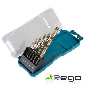 Makita HSS-CO metāla urbju komplekts 6gab. (D-75758)