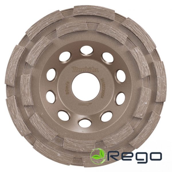 D-80606.jpg Makita Dimanta slīpdisks betonam, divas segmentu rindas, 125mm (D-80606)