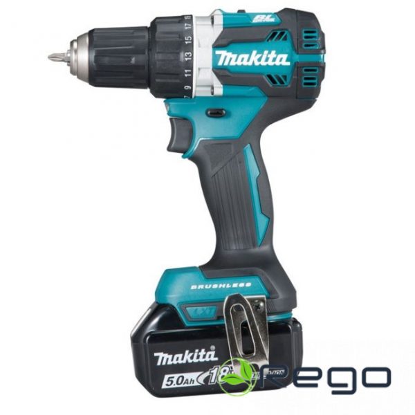 DDF484RTJ.jpg Makita DDF484RTJ urbjmašīna 18V 2X5.0Ah. 54/30Nm,LED