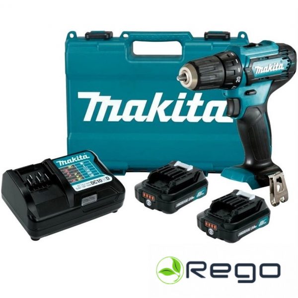 DF333DWAE.jpg Makita DF333DWAE Urbjmašīna 12V 2x2.0Ah 30/14Nm