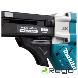 Makita DFR452Z Skrūvgriezis ar skrūvju padevi LXT 18V, tikai korpuss