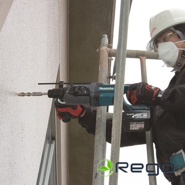 DHR241Z-1.jpg Makita DHR241Z Perforators 18V, SDS+ LED, bez akum. un lādētaja