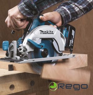 DHS680Z-1.jpg Makita DHS680Z cirkulārais zāģis 18V BL-M 165x20mm, tikai korpuss