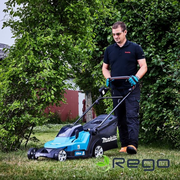 Makita DLM432PT2 Akumulatora mauriņa pļaujmašīna 43cm. 50 L