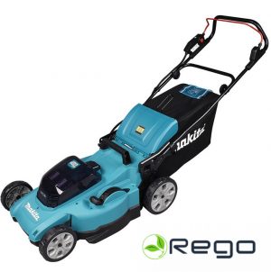 Makita DLM480CT2 Akumulatora zāles pļāvējs 48CM, 18V 2x5,0Ah