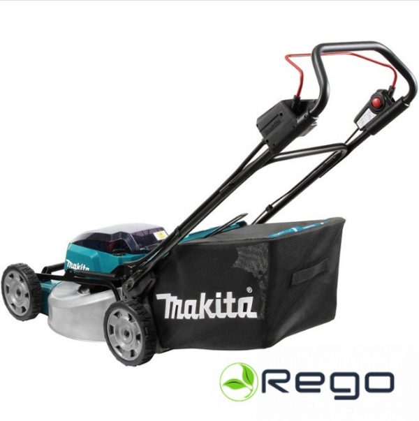 DLM530Z-1.jpg Makita DLM530Z Akumulatora zāles pļāvējs 2x18V, tikai korpuss
