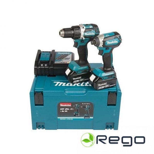 DLX2189TJ.jpg Makita DLX2189TJ instrumentu k-ts 18V 2x5.0Ah