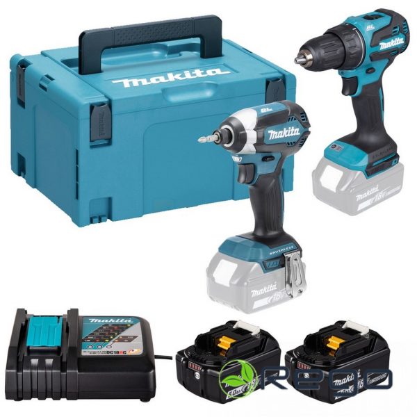 DLX2535TJ.jpg Makita DLX2535TJ Instrumentu komplekts LXT 18V
