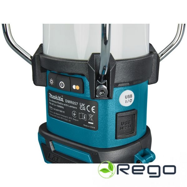DMR057-2.jpg Makita DMR057 Laterna / Radio LXT Bluetooth 18V 1000Lx FM USB