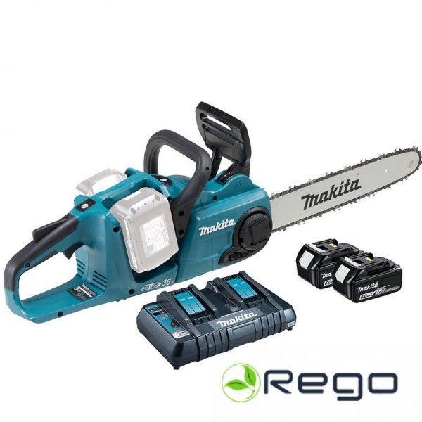 DUC353PG2.jpg Makita DUC353PG2 Motorzāģis 2x6Ah 36V