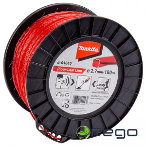 Makita trimmeraukla 2.7mm/180m sarkana (E-01840)