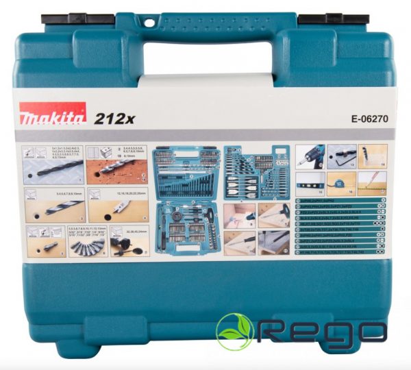 E-06270-2.jpg Makita 212 urbju un uzgaļu komplekts E-06270