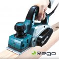 Makita KP0800J Elektriskā ēvele 82mm, 0-2,5mm, 620W