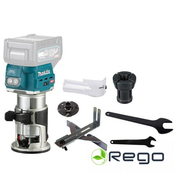 RT001GZ04.jpg Makita RT001GZ04 Virsfrēze/trimmeris 40V XGT, tikai korpuss