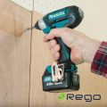 Makita TD110DZ akuml. triecienskrūvgriezis 10.8V,110Nm,bez akuml. un bez lād.
