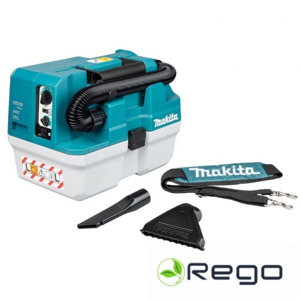 Makita VC013GLZ Putekļsūcējs ar HEPA filtru XGT, 40V, 150 mbar 7,5 L