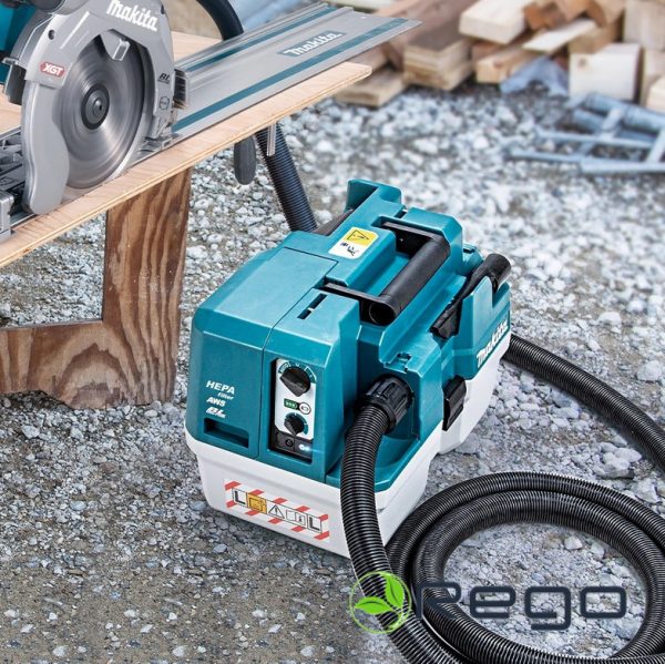 Makita VC013GLZ Putekļsūcējs ar HEPA filtru XGT, 40V, 150 mbar 7,5 L