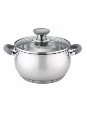 Katls Voltz OV51210N24, 24 cm/6 l, pelēki rokturi, nerūsējošais tērauds